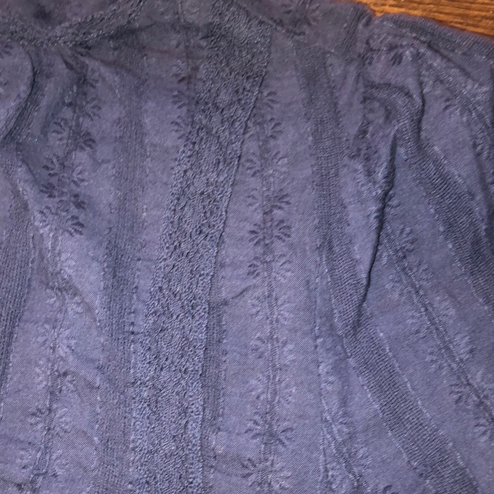 Time and Tru navy blue top size XXlarge - Picture 3 of 6